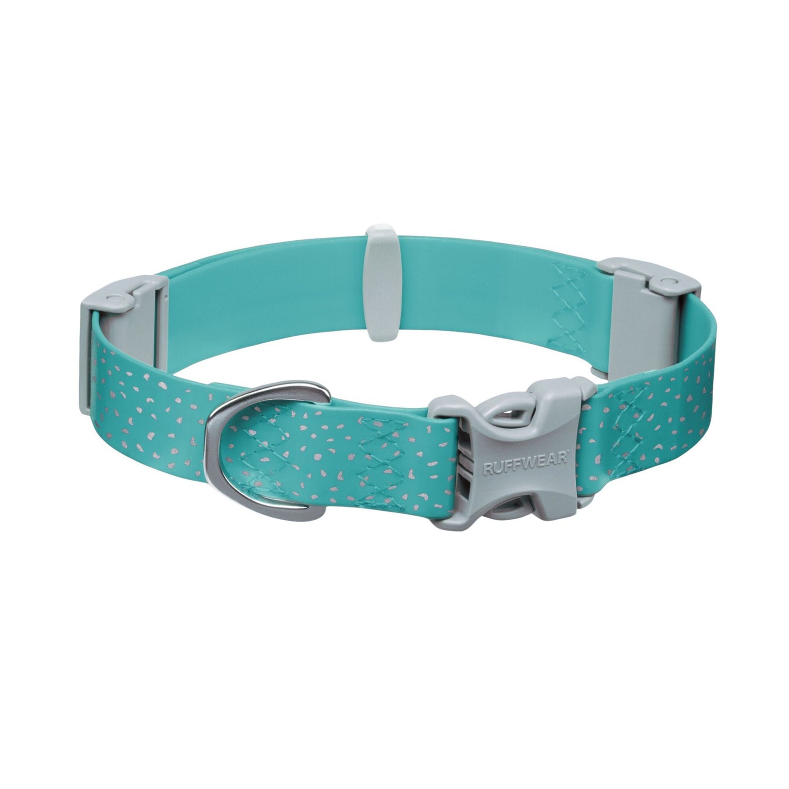 Ruffwear Confluence Waterproof Dog Collar in Aurora Teal