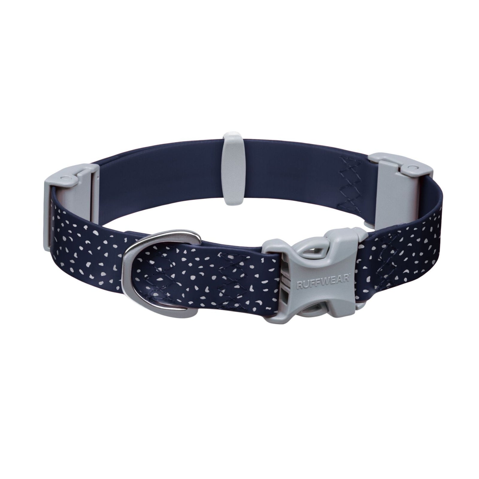 Ruffwear Confluence Waterproof Dog Collar in Midnight Blue