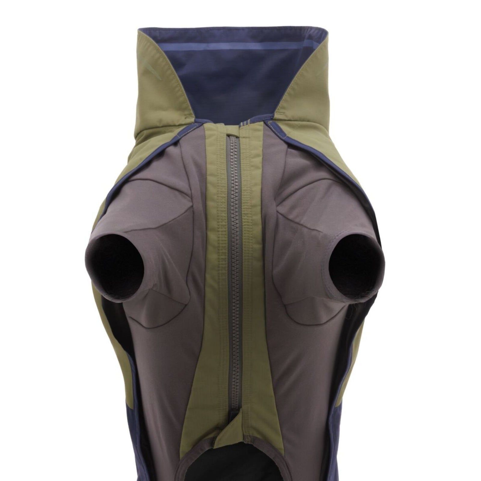 Ruffwear Sun Shower Coverall in Midnight Blue, product shot showing full coverall coverage and StormSleeves