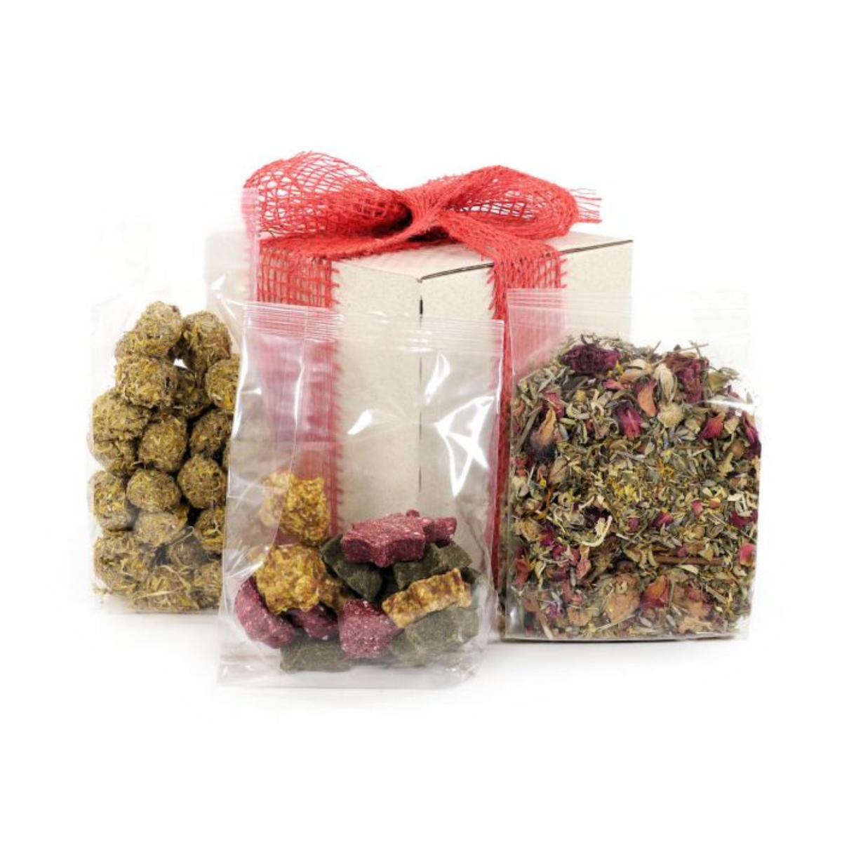 Rosewood Naturals Selection Gift Box Christmas For Rabbits | Barks &amp; Bunnies