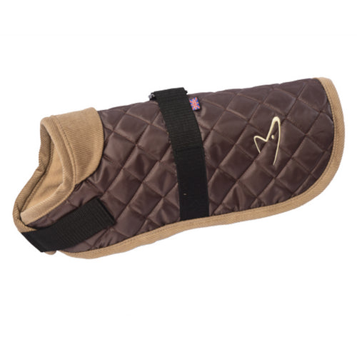 Gor Pets Worcester Dog Coat Navy, Quilted Winter Dog Coat | Barks & Bunnies