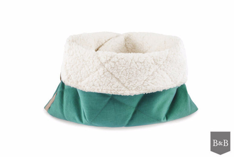 Bowl &amp; Bone Republic Dreamy Bed Mint, Cave Dog Bed | Barks &amp; Bunnies