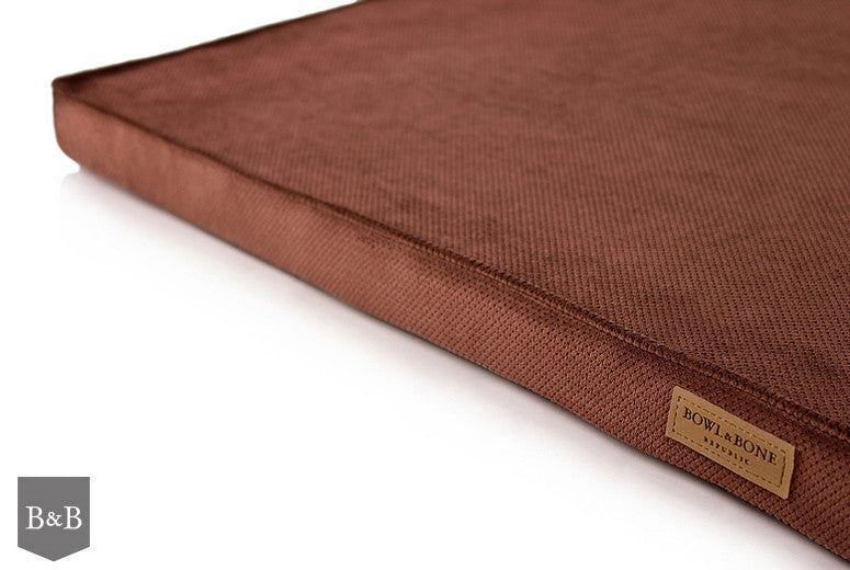 Bowl &amp; Bone Republic Chill Mat Chocolate, Dog Bed | Barks &amp; Bunnies